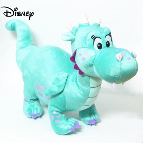 Disney Peluche Toys Disney Princess Sofia the First Friends Green Dragon Animal Plush Cute Soft Stuffed Toys Dolls Children Gift