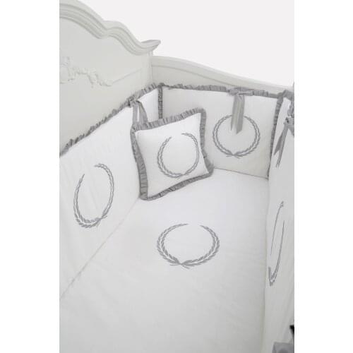 Gracia De Gris Nakışlı Uyku Seti - Baby Duvet Cover - Child Duvet Cover