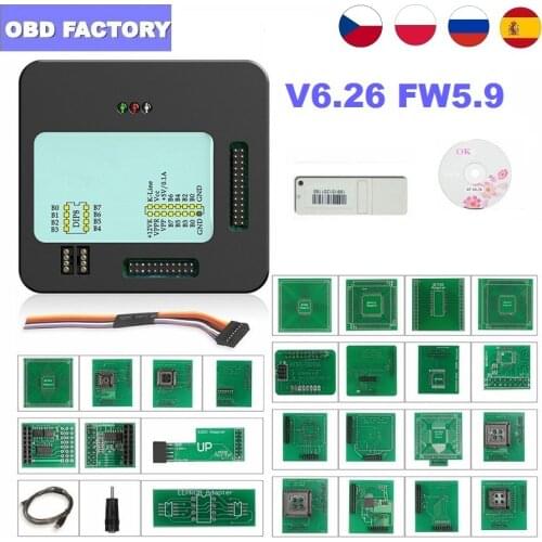 XPROG V6.26 Add New Authorization V5.84 V5.55 V6.12 V6.17 Metal Box ECU Programmer Tool Full Adapters