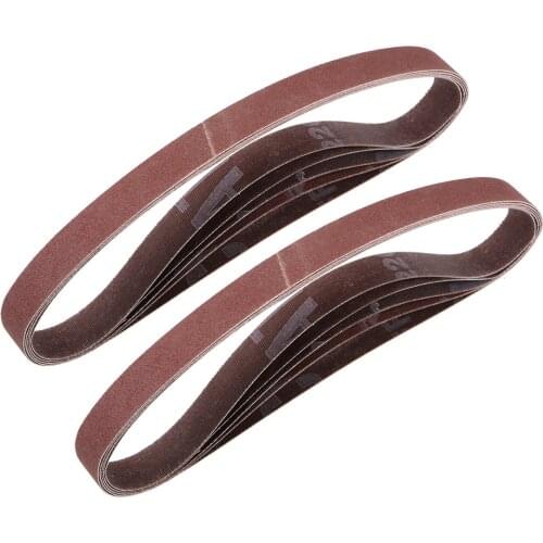 Uxcell Sanding Belt Aluminum Oxide Belts 240 Grit 10pcs