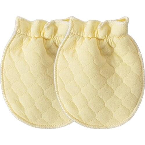 Cotton Gloves Newborn Baby Protection Face Anti Grasping Anti Scratching Mittens GXMB