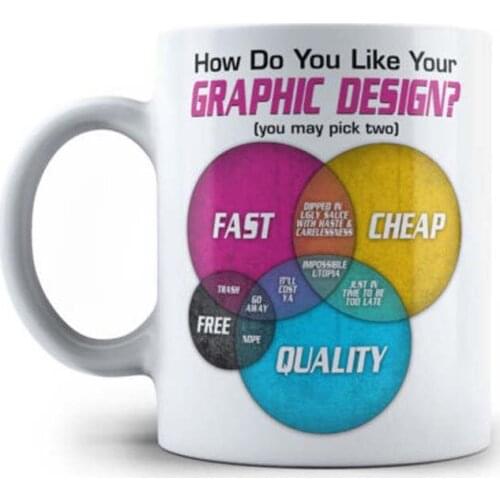 Pick Your Graphic Design Mug - 11oz Coffee Mug Tea Cup Gifts