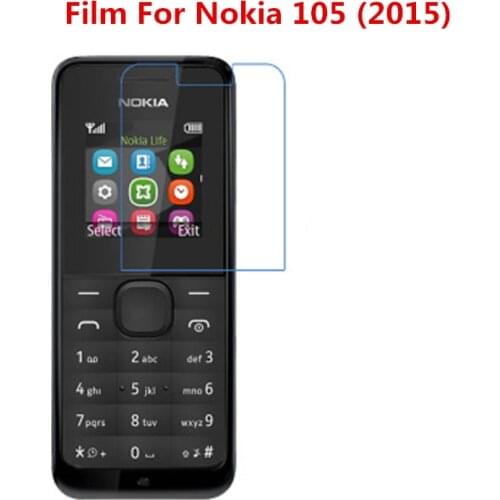 1/2/5/10 Pcs Ultra Thin Clear HD LCD Screen Protector Film With Cleaning Cloth Film For Nokia 105 (2015)/For Nokia 105 (2019)