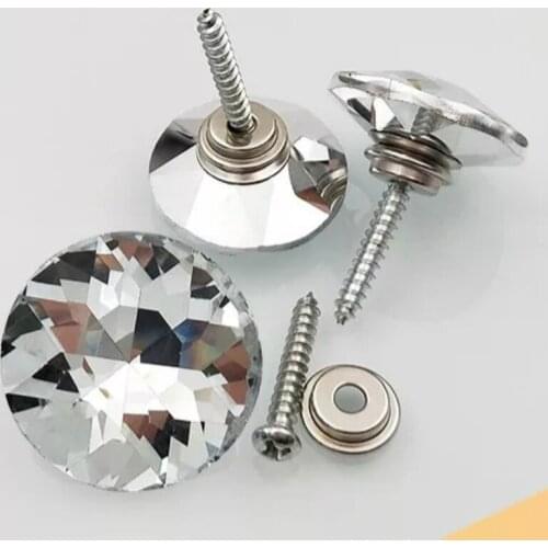 10 sets/pack Crystal buckle soft bag Sofa nails. diamond buckle.Advanced diamond Crystal Button Background decorative Button