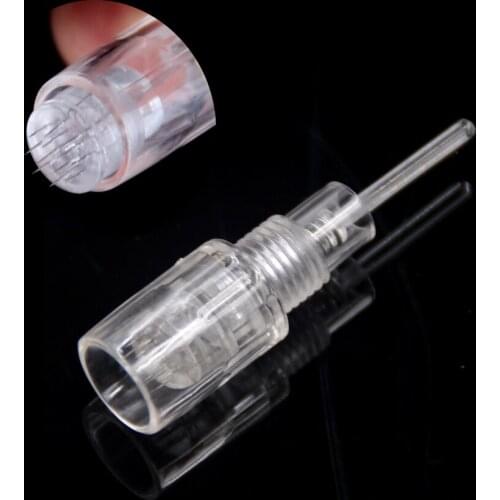 12pin Derma Pen Cartridge Needle For Liberty Eyebrow Tattoo dermographe maquillage Permanent Makeup Machine MTS needle for face