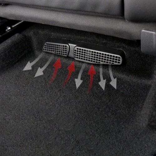 2pcs for BORA PLUS 2019-2020 Under seat Air conditioner outlet Protective cover