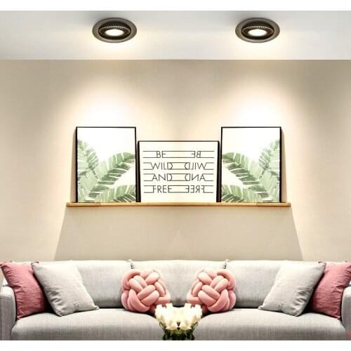 5w7w10w12w recessed ceiling spotlight used for kitchen bedroom home decoration dimmable LED downlight COB ceiling light WY815