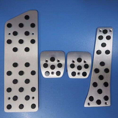 TTCR-II Car Accessories High quality Aluminium alloy Accelerator Gas Brake Footrest Pedals Pad Cover for KIA K3 AT/MT Stickers