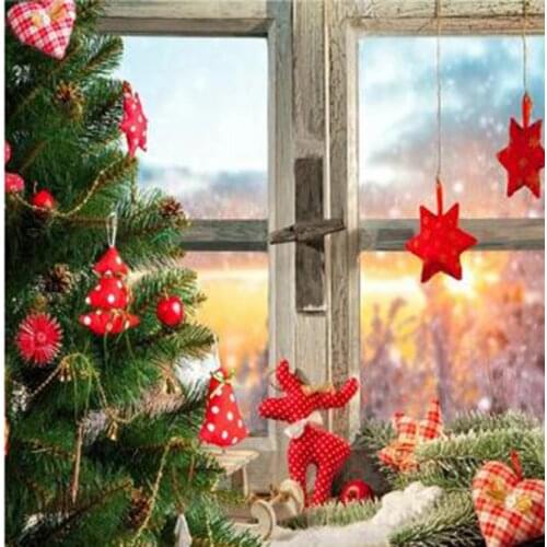 5D DIY Diamond Painting Landscape Painting Window Beauty Picture Cross Stitch Square Round Diamond Embroidery Decoration WG2872