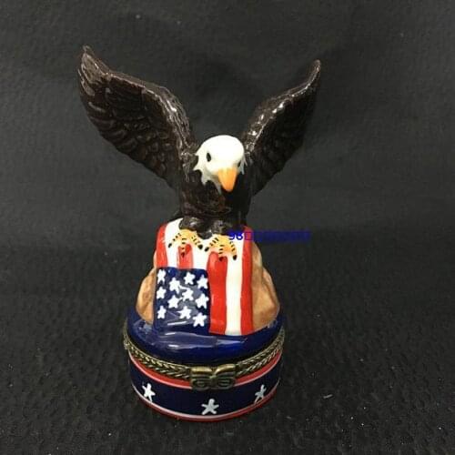 U.S. American Eagle National Emblem Storage Box Decoration