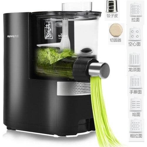 Pasta roller fresh noodle machine Spaghetti Dough kneader making pasta maker automatic add water Belt weighing and dumpling mold