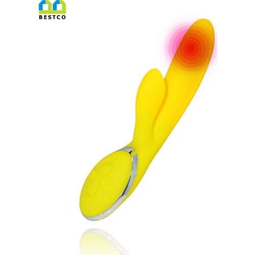 Bestco 18+Dildo Vibrator Rechargeable 360 Rotating Vagina Clit G-spot Massager Stimulator Heating AV Anal Adult Women Sex Toys