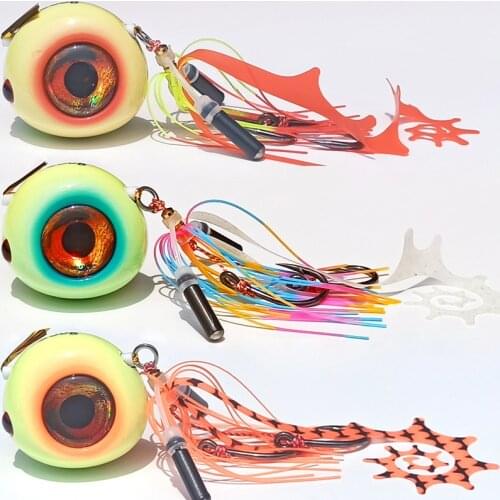350g 300g 250g 200g/150g/120g/100g/80g/60g/40g Luminous Kabura Pesca Slider Snapper/Sea bream Jig head with skirt jigging lure