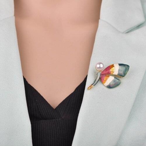 Brangdy Brooches Girl On Clothes