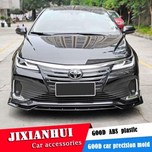 For AIIion front shovel Body kit spoiler 2021-2022 Toyota Asia lion ABS Rear lip spoiler front Bumper Diffuser Bumpers Protector