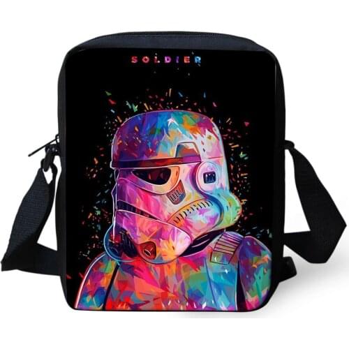 ELVISWORDS Teen Crossbody Bags For Travel Lady Cartoon Shoulder Bag Casual Women Messenger Bags Girls Bookbag Custom Satchels