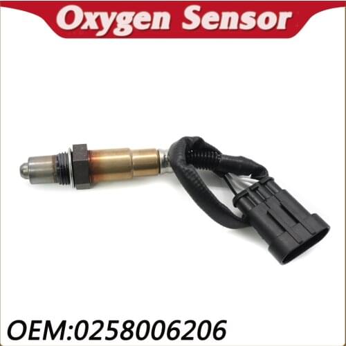 XBoMing Oxygen O2 Lambda Sensor Probe Air Fuel Ratio Sensor 0258006206 For Alfa Romeo 156 GTV Spider Fiat Lancia 0258006731