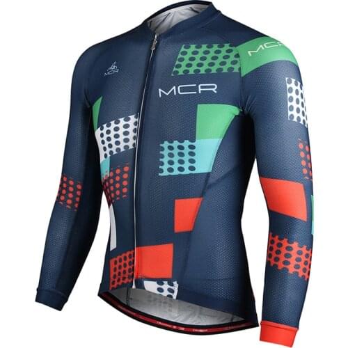 MOUNTAINPEAK Summer Men Cycling Shirt Bicycle Anti-UV Riding Racing Bicycle Clothes Cloth Tight Riding Clothe MTB Bike Jersey