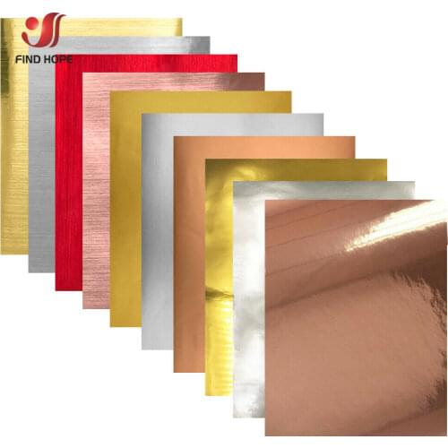 10pcs 12"X10" Bundle Brushed/Matte/Glossy Metallic Adhesive Craft Vinyl for Cricut Silhouette Signs Scrapbooking Die Cutters DIY