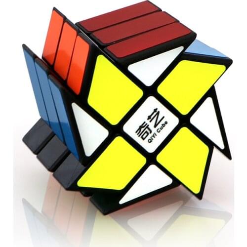 QiYi Windmill Magic Cube 3x3x3 Competition Professional Speed Smooth Adult Children Educational Toys
