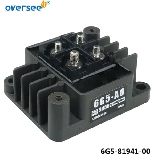 6G5-81960-A0 Rectifier & Regulator Assy For Yamaha 75-200 HP 1986-1999 6G5-81960 Outboard Motor