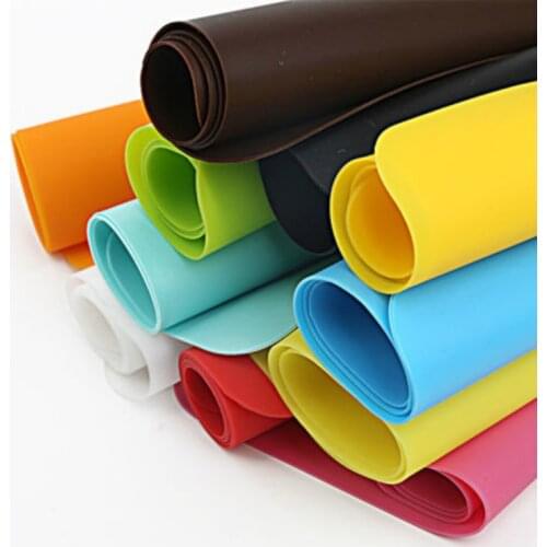 40*30CM Silicone Baking Mat Non Stick Pan Liner Placemat Table Protector Kitchen Pastry Liner Baking Bakeware Mat for 6 Color