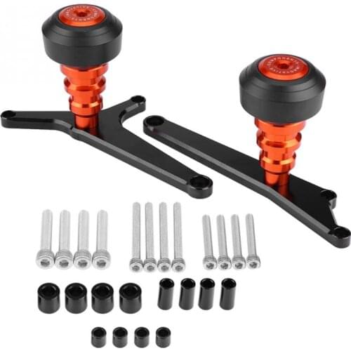 Motorcycle Fall Frame Sliders Crash Protector Cover Guard for KTM RC390 2014 2015 2016 Black Color Cover Guard Moto Accessorie