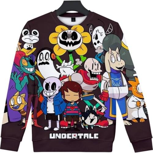 Undertale hoodies Undertale Sans pattern 3D printed hoodie sweatshirt men women harajuku streetwear tracksuit tops brand clothes
