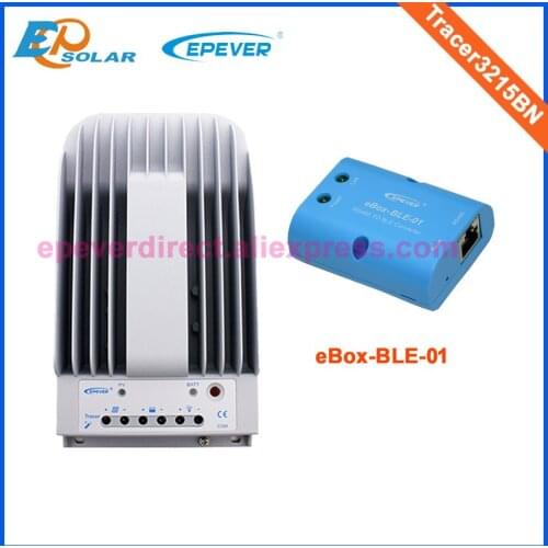 Tracer3215BN Max PV input 150V Solar controller MPPT EPEVER Free shipping eBOX-BLE-01 bluetooth adapter 30A 24V/12V auto work