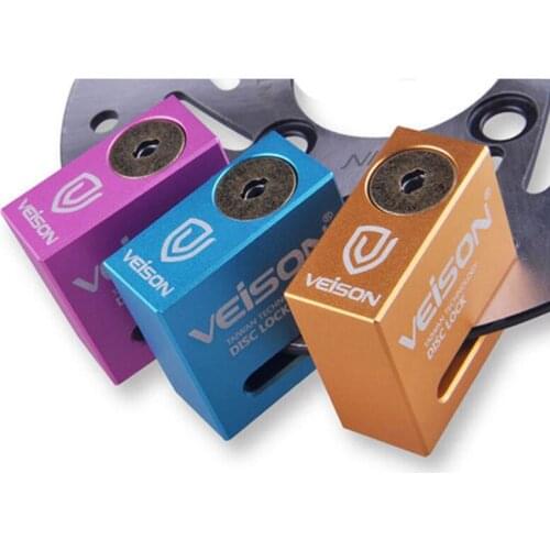 Veison 6Mm Motorbike Disc Brake Lock Security Motorcycle Bike Anti-Theft Waterproof Bicycle Stainless Scooter Security Lock