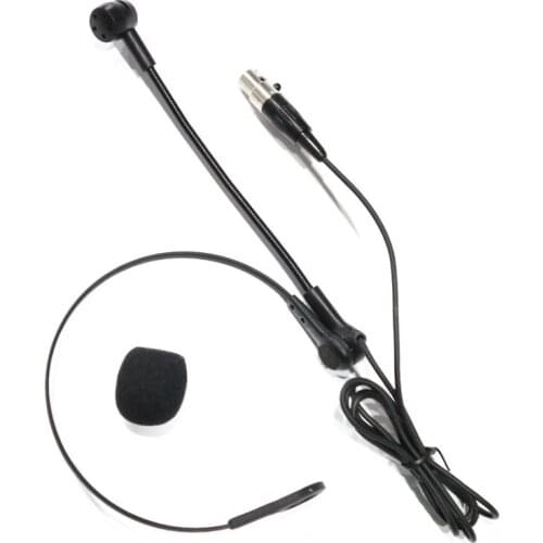 Top Quality Cardioid Dynamic Headset Microphone For Sennheiser/Shure/Mipro Wireless Head Headworn Wearing Mic