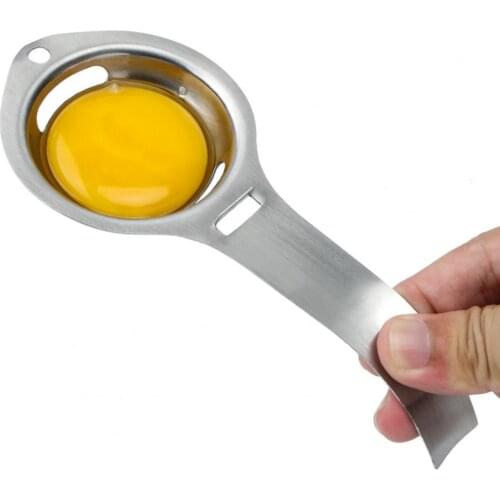 Egg Separator Egg Divider Egg White Yolk Separator Tool Stainless Steel Egg Yolk White Filter Supplies for Home