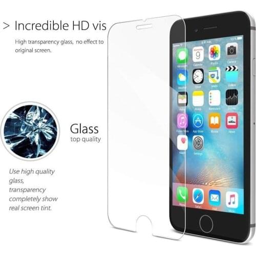 Premium Tempered Glass for iphone 5 5s se Screen Protector Protective Glass 2.5D 9H Film for iphone 6 6s 7 8 plus Glass