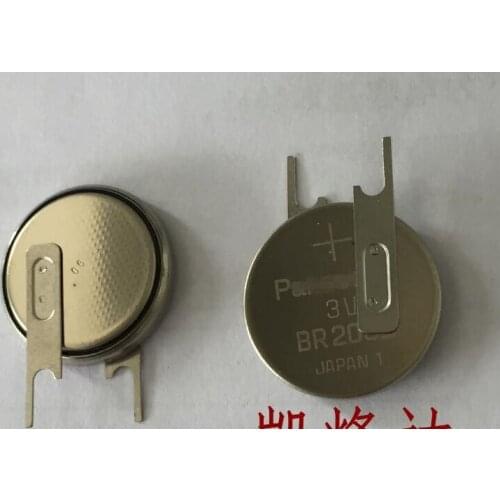 5PCS Brand new original Japan button cell BR2032/VCK V type with soldered feet BR2032