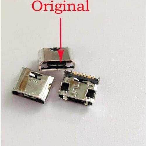 50pcs/lot Original Charging Micro USB Port Dock Connector For Samsung Tab 3 Lite 7.0 WIFI T110 SM-T110