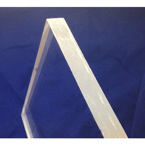 High transparent plexiglass Acrylic board plate 100*100MM*20MM thick customizable size punching processing