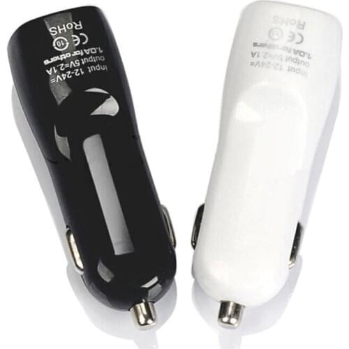 Dual USB 2.1A Car Charger adapter For iPhone 6 5s 4s for ipad Samsung Galaxy S6 S5 S4 200pcs/lot