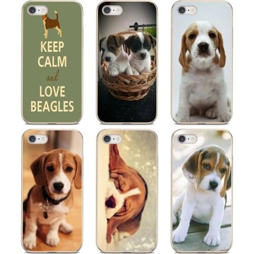 For Xiaomi mi Redmi Note 3 4 4X 5 6 7 8 8t 9 9s 9t 10 pro lite Phone Cases sweet beagles puppies Loyal Dog