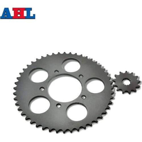 Racing Motorcycle Parts Front & Rear Sprocket KIT for SUZUKI GSF250 GSF400 Bandit 250 400 74A 75A 48-13 Tooth Gear Fit 520 Chain