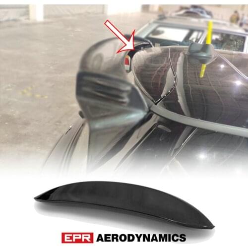 For Mini R56 Cooper S OEM Type FRP Fiber Unpainted Roof Spoiler Rear Wing Exterior Body kits