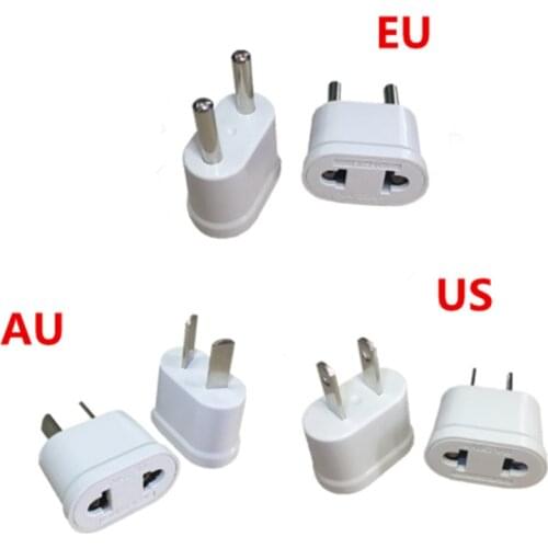 US EU Travel Power Adapter AU Japan KR US to EU Plug Adapter American Australian European Electrical Plug Converter Power Socket