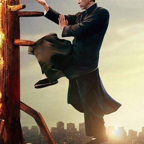 Chinese Traditional Mandarin Gowns Kung Fu Wing Chun Uniforms Solid Stage Crosstalk Performance Costume Chinese Robe For Men