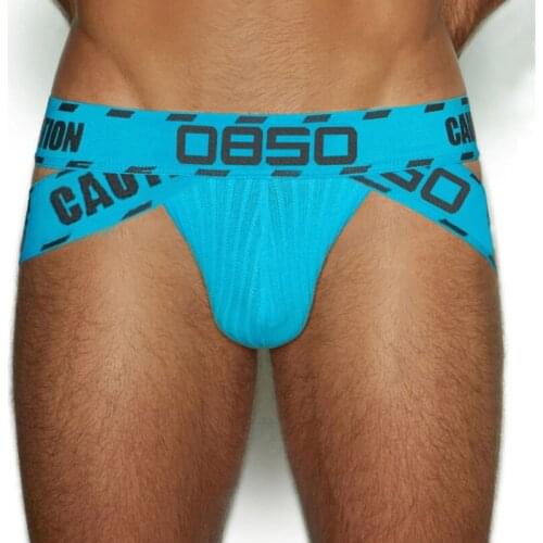 0850 Brand Sissy Male Bikini Men Thongs Strings Underwear Penis Pouch Sexy Lingerie Slip Jockstrap Gay Panties Cotton Underpants