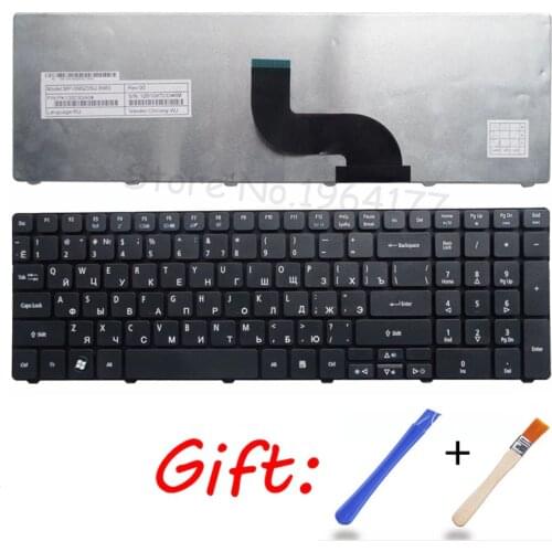 Russian Keyboard for Acer Aspire 7745Z 5736Z NSK-AL10R NSK-AL00R KBI170A164 5739G 5740D 7745ZT 5740DG 7741 7741G 7741Z 7745G RU