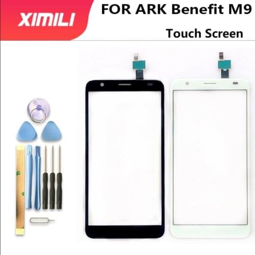 5.45 Inch For ARK Benefit M9 Touch Screen panel Digitizer Glass Assembly For ARK Benefit M9 Mobile Phone Accessories+Tools