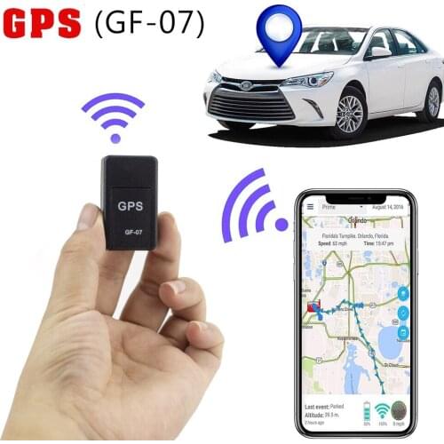 Universal GF07 GSM Mini Car LBS Tracker Magnetic Vehicle Truck GPS Locator Anti-Lost Recording Tracking Device Can Voice Control