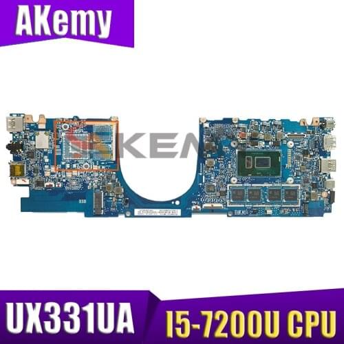 UX331UA original motherboard for ASUS UX331UA UX331UAL UX331UN UX331U U3300U mainboard I5-7200U CPU