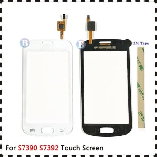 High Quality 4.0" For Samsung Galaxy Trend Lite S7390 S7392 DUOS Touch Screen Digitizer Sensor Outer Glass Lens Panel