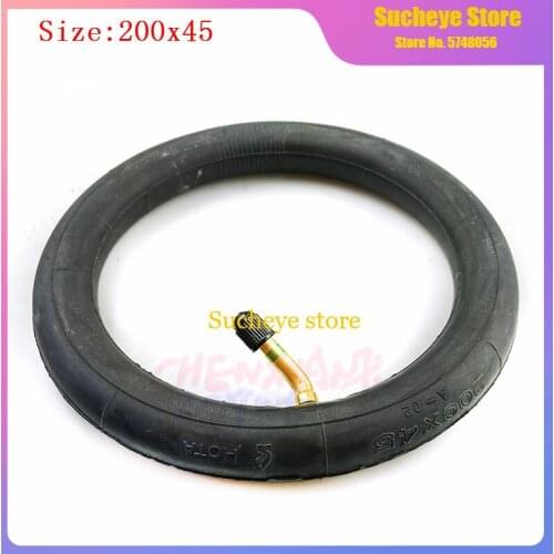 High Quality 8-inch 200x45 Inner Tube 200*45 Inner Tyre for Etwow Electric Scooter Rear Wheel Modification Accessory