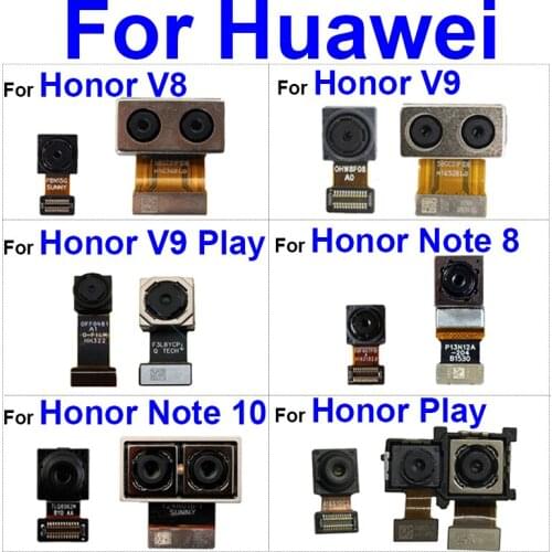 Rear Main Camera For Huawei Honor V20 V10 V9 V8 Play Back Big Camera Facing Small Camera Flex Cable Ribbon Repair Replacement